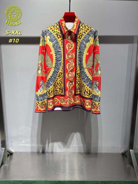 2026年1月1日新作Versace 長袖シャツ安い人気/T...