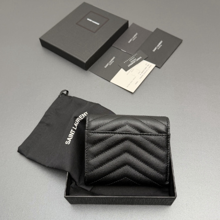 2026年1月12日新作 高品質Saint Laurent財布w12.5×h10×d2.5cm     /GQ工場