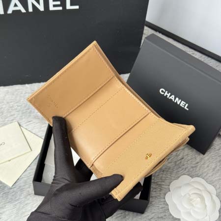 2026年1月14日新作 高品質Chanel財布size10.5*7.5*3cm /GQ工場