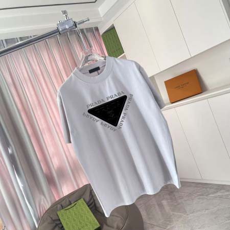 2026年1月22日新作Prada半袖 tシャツ高品質人気商品/誕生日プレゼント/FF工場