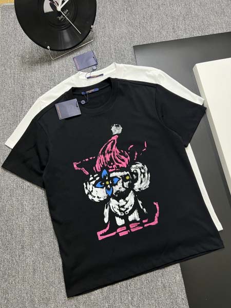 2026年1月23日新作Louis vuitton半袖 tシャツ高品質人気商品/誕生日プレゼント/FF工場