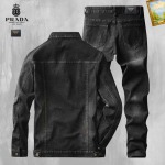 2026年1月8日Prada 新作デニムの上下スーツ人気商品/TY工場
