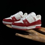 2026年1月10日入荷新品LOUIS VUITTON Trainer人気 スニーカー男女兼用/誕生日プレゼント/XH工場