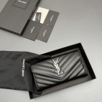 2026年1月12日新作高品質Saint Laurent財布w19×h11×3cm     /GQ工場