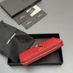 2026年1月12日新作 高品質Saint Laurent財布 w19×h9.5×2.5cm     /GQ工場