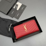 2026年1月12日新作 高品質Saint Laurent財布 w19×h9.5×2.5cm     /GQ工場