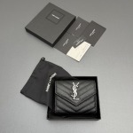 2026年1月12日新作高品質Saint Laurent財布    w12.5×h10×d2.5cm     /GQ工場