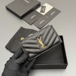 2026年1月12日新作高品質Saint Laurent財布w13 xh8 xd2cm     /GQ工場