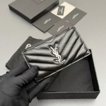 2026年1月12日新作高品質Saint Laurent財布w13 xh8 xd2cm     /GQ工場