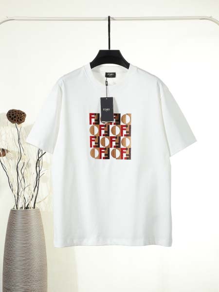 2026年1月16日新作Fendi半袖 tシャツ高品質人気商...