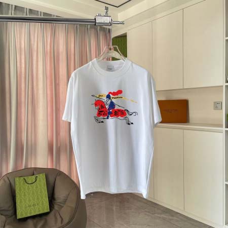 2026年1月22日新作Burberry半袖 tシャツ高品質...