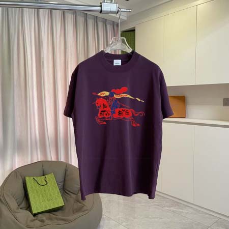 2026年1月22日新作Burberry半袖 tシャツ高品質...