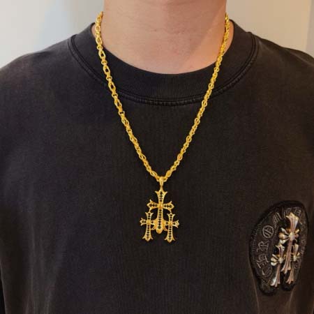 2026年1月31日入荷新品クロムハーツ十字架 ネックレスギ...