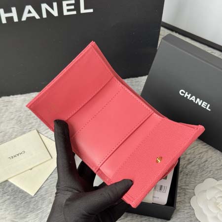 2026年2月19日新作高品質Chanel三折財布本革 /LYS工場