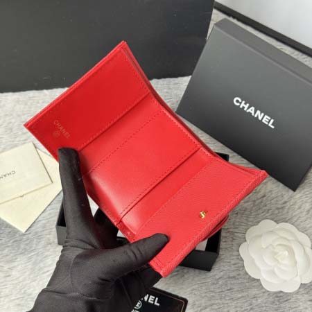 2026年2月19日新作高品質Chanel三折財布本革 /LYS工場