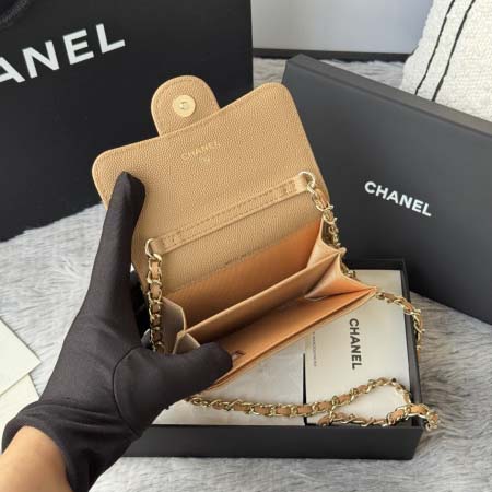 2026年2月19日新作高品質Chanelバッグsize：8.5*12.5*2.5cm /LYS工場