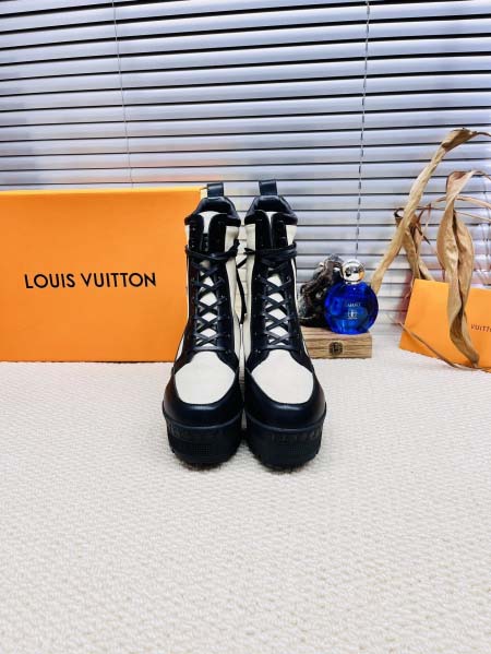 2026年2月21日入荷新作Louis Vuitton女性靴人気商品★/誕生日プレゼント/流行/高品質/JY工場Size:35-42