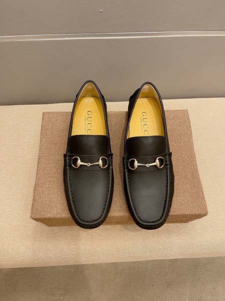 2026年2月25日入荷新作Gucci男性用靴人気商品★/誕生日プレゼント/流行/高品質/JY工場Size:37-45