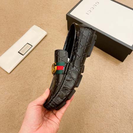 2026年2月25日入荷新作Gucci男性用靴人気商品★/誕生日プレゼント/流行/高品質/JY工場Size:37-45