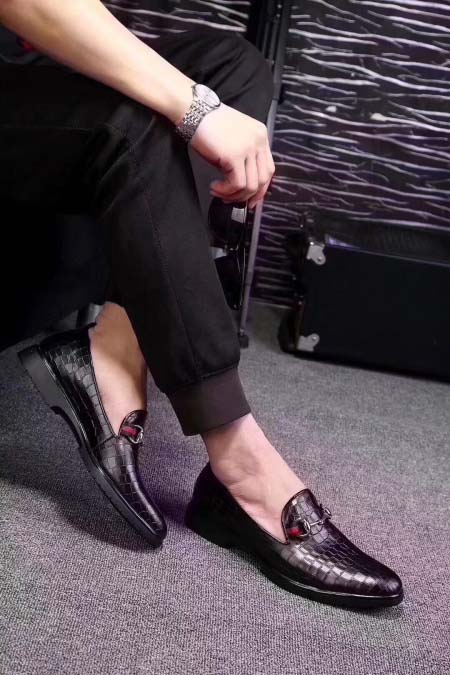 2026年2月25日入荷新作Gucci男性用靴人気商品★/誕生日プレゼント/流行/高品質/JY工場Size:38-45