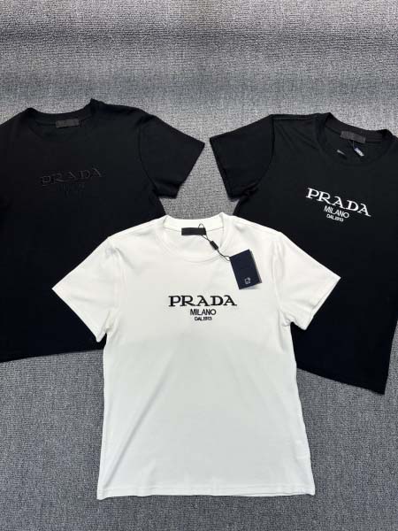 2026年2月26日入荷早春新作Prada半袖 tシャツファッション/誕生日プレゼント/贈り物 can工場