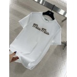 2026年2月26日入荷早春新作 miumiu半袖 tシャツファッション/誕生日プレゼント/贈り物 can工場
