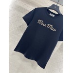 2026年2月26日入荷早春新作 miumiu半袖 tシャツファッション/誕生日プレゼント/贈り物 can工場