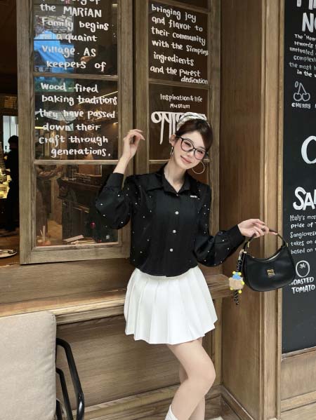 2026年2月26日入荷早春新作 miumiuシャツファッシ...