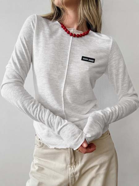 2026年2月26日入荷早春新作MiuMiu長袖ファッション...