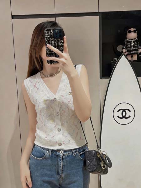 2026年3月6日入荷早春新作Chanelニット半袖女性用ファッション/誕生日プレゼント/贈り物 can工場