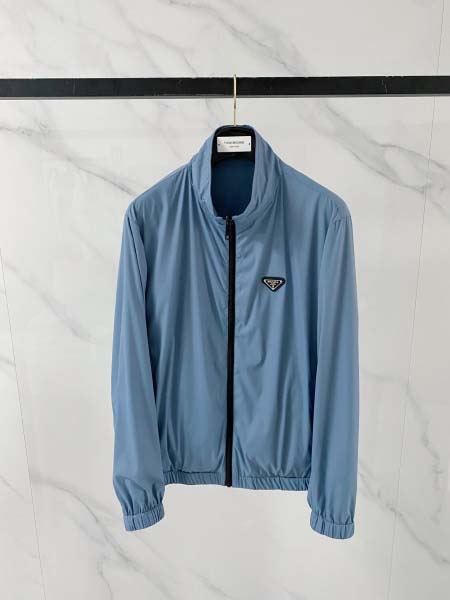 2026年3月6日入荷春秋新作Pradaジャケット高品質DH工場