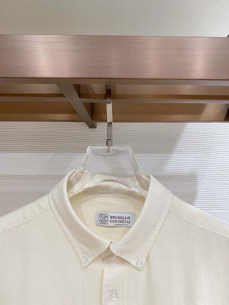 2026年3月7日入荷春夏新作Brunello Cucinelliシャツ高品質DH工場