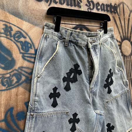 2026年3月11日新作Chrome Heartsジーパン高品質人気商品/誕生日プレゼント/FF工場