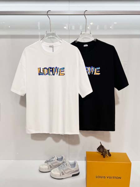 2026年3月17日新作LOEWE半袖 tシャツ人気商品/誕生日プレゼント/FF工場