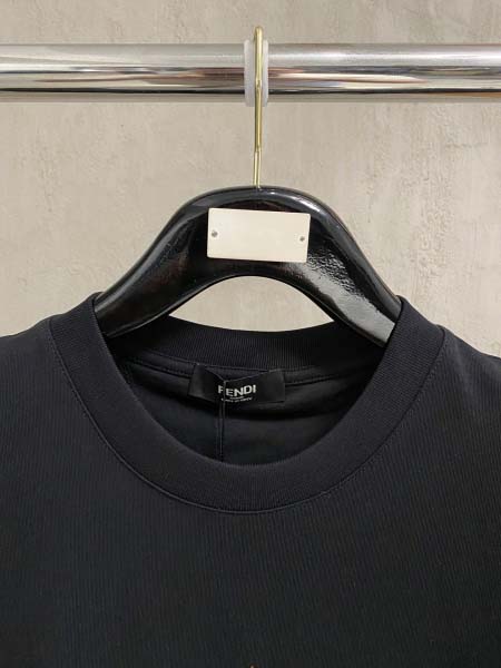 2026年3月19日春夏新作FENDI半袖 tシャツ原版復刻高級素材/A5工場