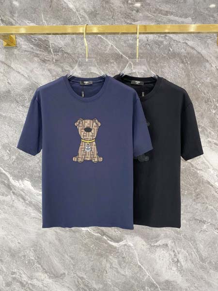 2026年3月25日入荷新作Fendi半袖 tシャツ 超厳選★高級品/誕生日プレゼント/OM工場