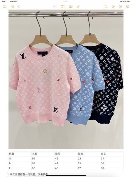 2026年3月27日入荷春夏新作Louis Vuitton高級品復刻 女性服 KL工場