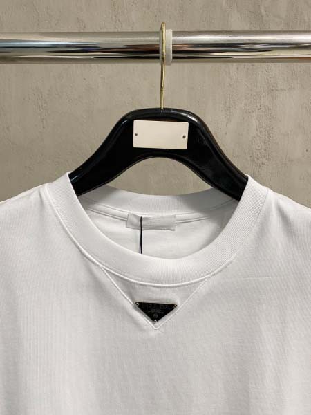 2026年3月27日入荷新作Prada半袖Tシャツ春夏高品質超厳選★入手困難/LD工場