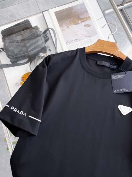 2026年3月28日入荷新作Prada半袖Tシャツ春夏高品質超厳選★入手困難/LD工場