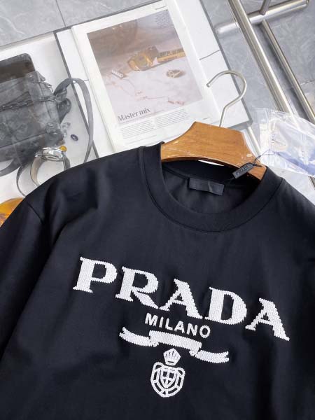 2026年3月28日入荷新作Prada半袖Tシャツ春夏高品質超厳選★入手困難/LD工場