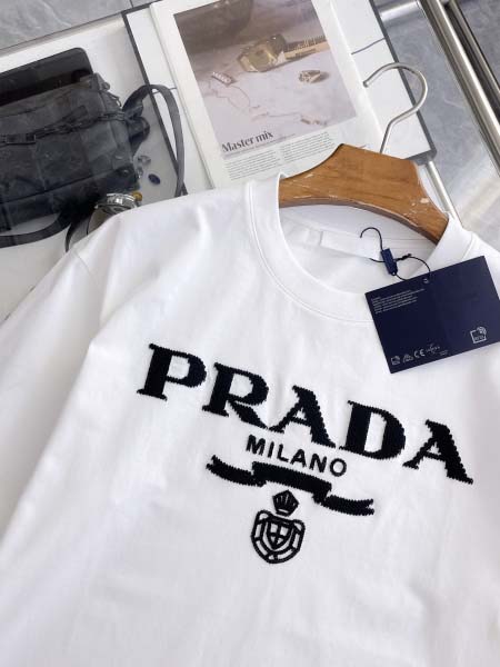 2026年3月28日入荷新作Prada半袖Tシャツ春夏高品質超厳選★入手困難/LD工場