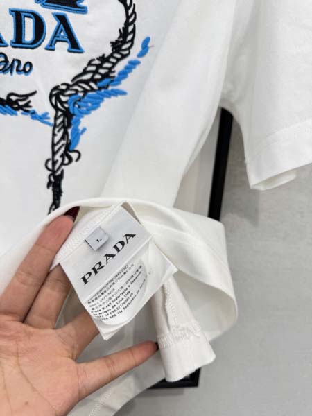 2026年3月28日入荷新作Prada半袖Tシャツ春夏高品質超厳選★入手困難/LD工場