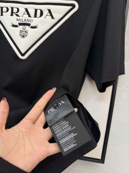 2026年3月28日入荷新作Prada半袖Tシャツ春夏高品質超厳選★入手困難/LD工場