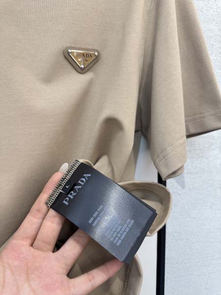 2026年3月28日入荷新作Prada半袖Tシャツ春夏高品質超厳選★入手困難/LD工場