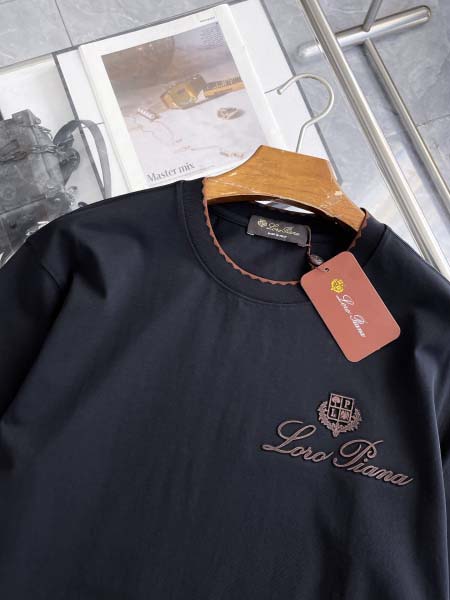 2026年3月31日入荷新作Loro piana半袖Tシャツ春夏高品質超厳選★入手困難/LD工場