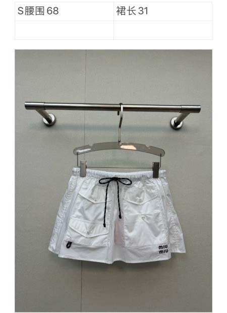 2026年3月6日入荷早春新作 Miumiuハーフスカートフ...