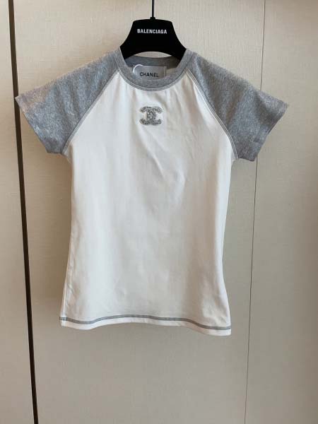 2026年3月6日入荷早春新作Chanel半袖 tシャツファ...