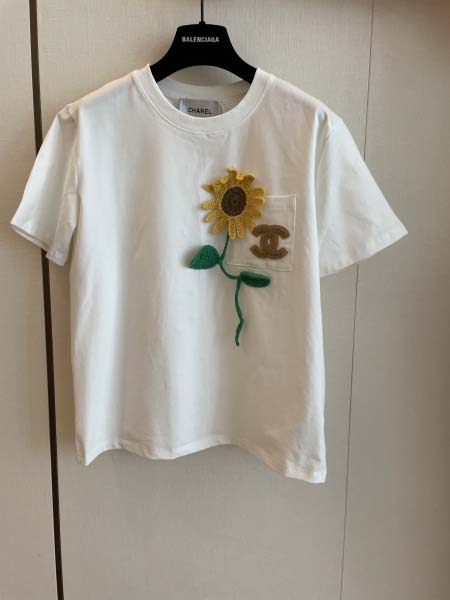 2026年3月6日入荷早春新作Chanel半袖 tシャツファ...