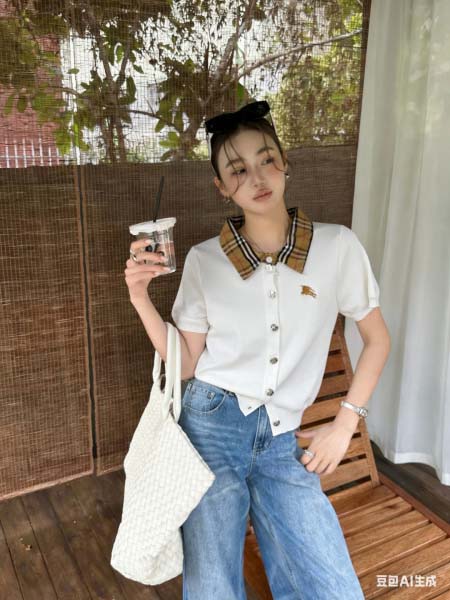 2026年3月6日入荷早春新作Burberryニット半袖女性...