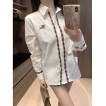 2026年3月6日入荷早春新作Burberryシャツ女性用ファッション/誕生日プレゼント/贈り物 can工場
